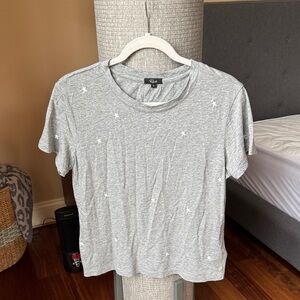 Rails Gray Star Short Sleeve Tee